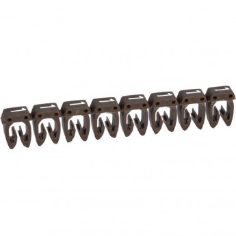 Маркер LEGRAND CAB 3 для кабеля 0,15-0,5 мм² цифра 1 коричневый