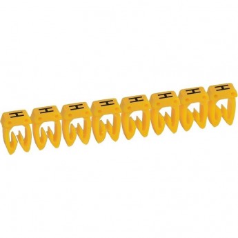 Маркер LEGRAND CAB 3 для кабеля 0,15-0,5 мм² заглавная буква H