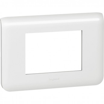 Рамка LEGRAND Mosaic 3 модуля белый Рамка LEGRAND Mosaic 3 модуля белый