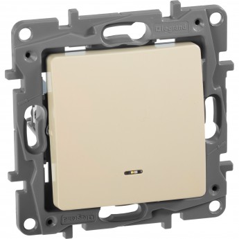 Выключатель/переключатель LEGRAND Etika Plus с подсветкой 10 A 250 В слоновая кость Выключатель/переключатель LEGRAND Etika Plus с подсветкой 10 A 250 В слоновая кость