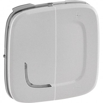 Лицевая панель LEGRAND Valena ALLURE MyHome Play Zigbee для светорегулятора-радиоприемника алюминий Лицевая панель LEGRAND Valena ALLURE MyHome Play Zigbee для светорегулятора-радиоприемника алюминий