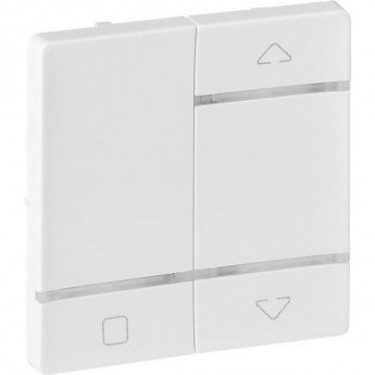 Лицевая панель LEGRAND Valena LIFE MyHome Play Zigbee для радиоуправляющего устройства управления жалюзи/рольставень белая Лицевая панель LEGRAND Valena LIFE MyHome Play Zigbee для радиоуправляющего устройства управления жалюзи/рольставень белая