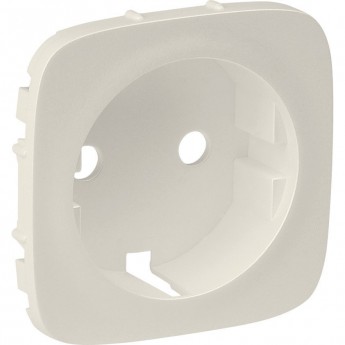 Лицевая панель LEGRAND Valena ALLURE для розетки 2К+З слоновая кость Лицевая панель LEGRAND Valena ALLURE для розетки 2К+З слоновая кость
