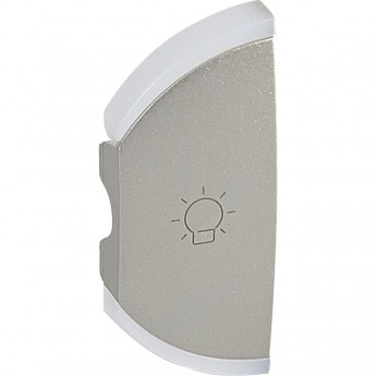 Лицевая панель LEGRAND Celiane для механизма Кат. № 0 675 71, освещение, правая, 1 модуль, титан Лицевая панель LEGRAND Celiane для механизма Кат. № 0 675 71, освещение, правая, 1 модуль, титан